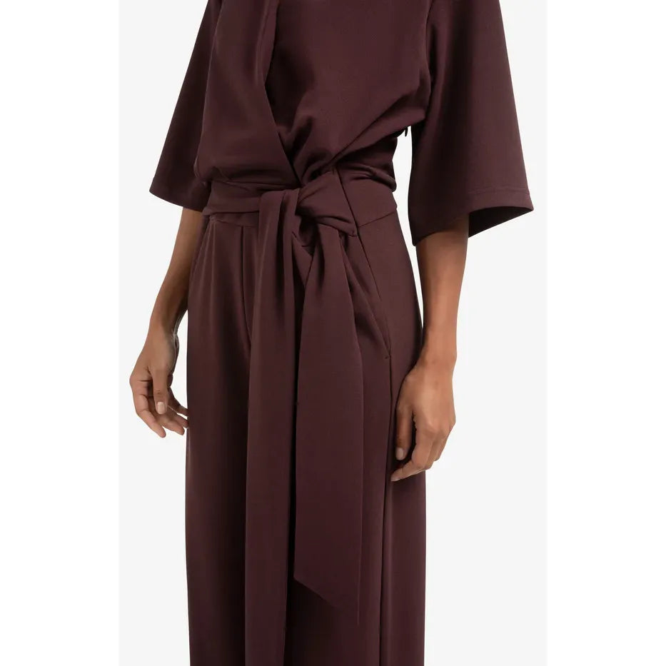 Short Sleeve Jersey Jumpsuit