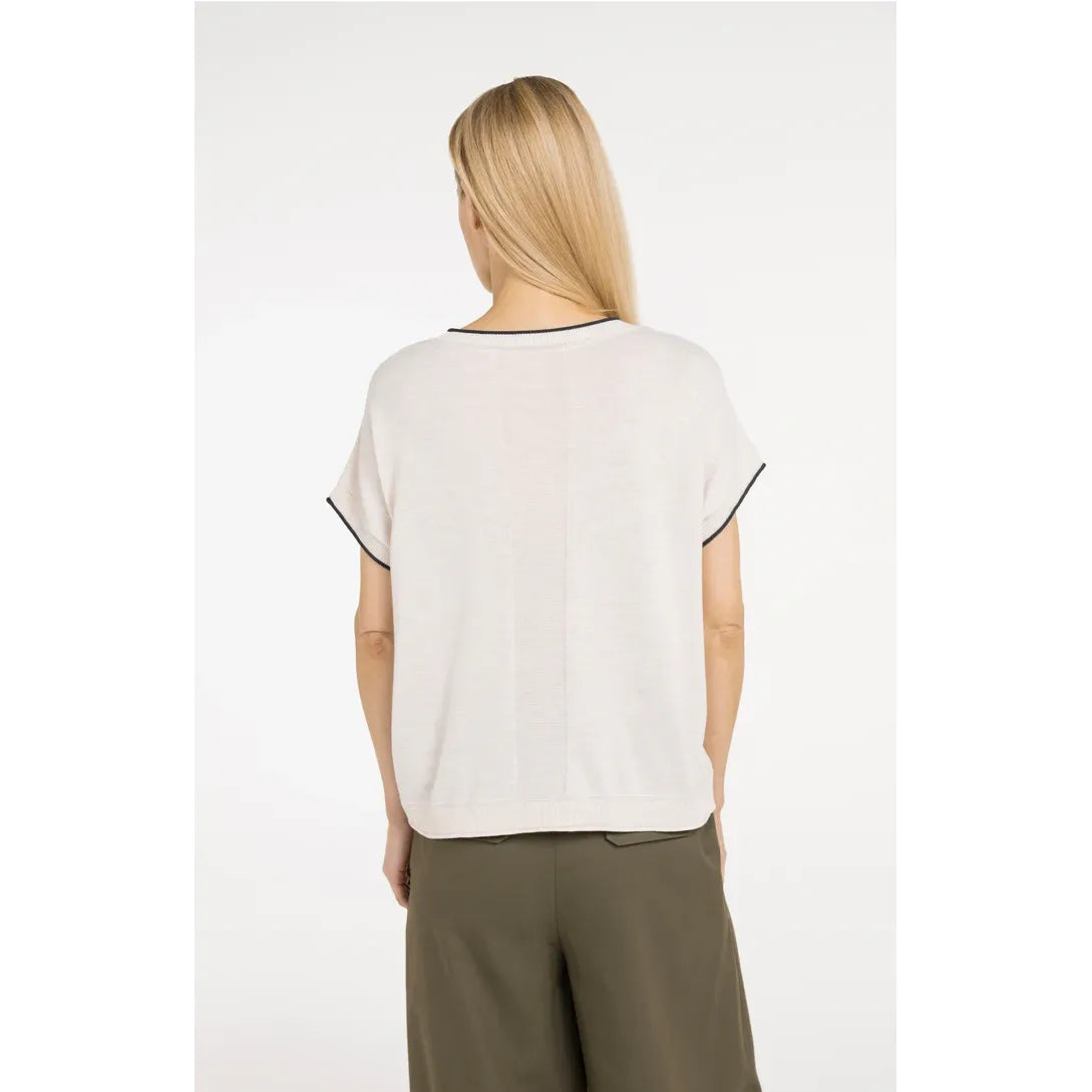 Short Sleeve Knit Top