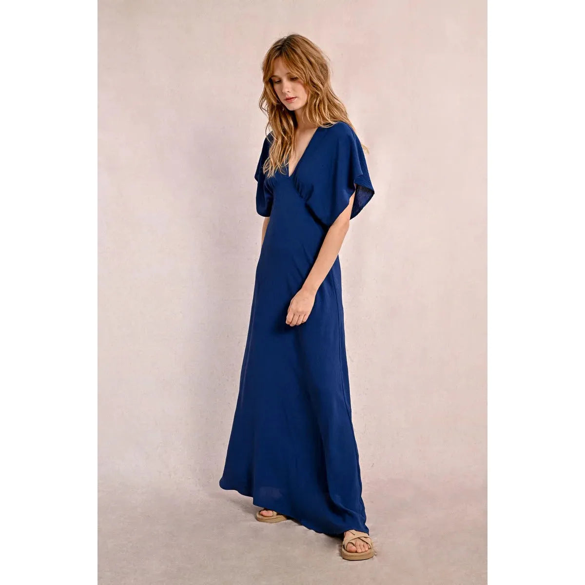 V-Neck Maxi Dress