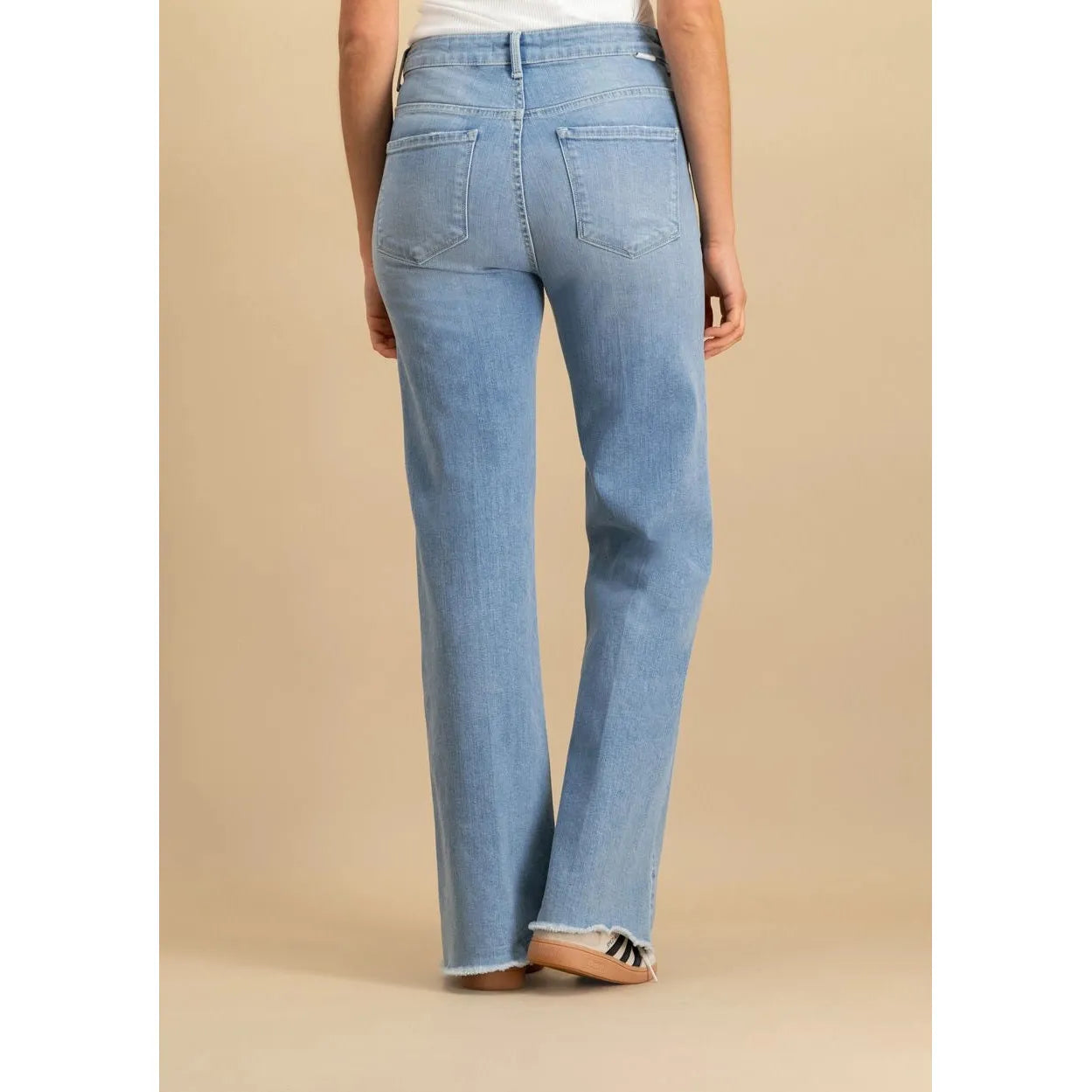 Marlow High Rise Wide Leg Denim Jeans