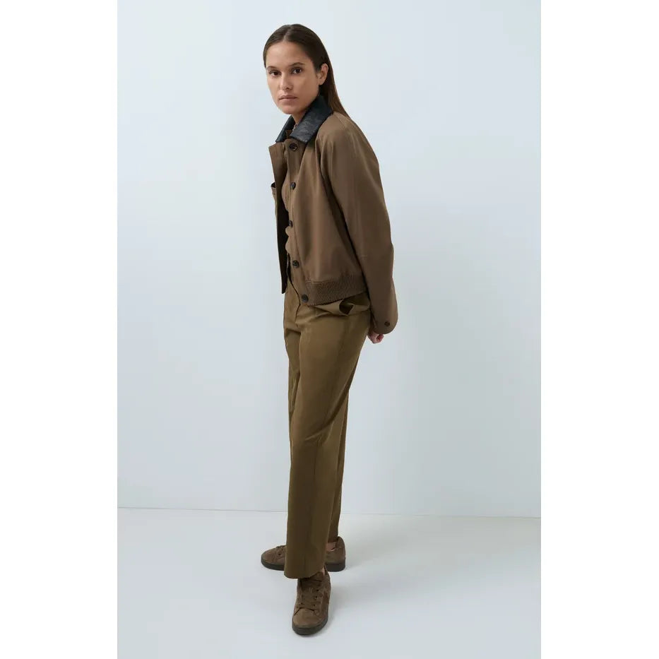 Melange Bomber Jacket