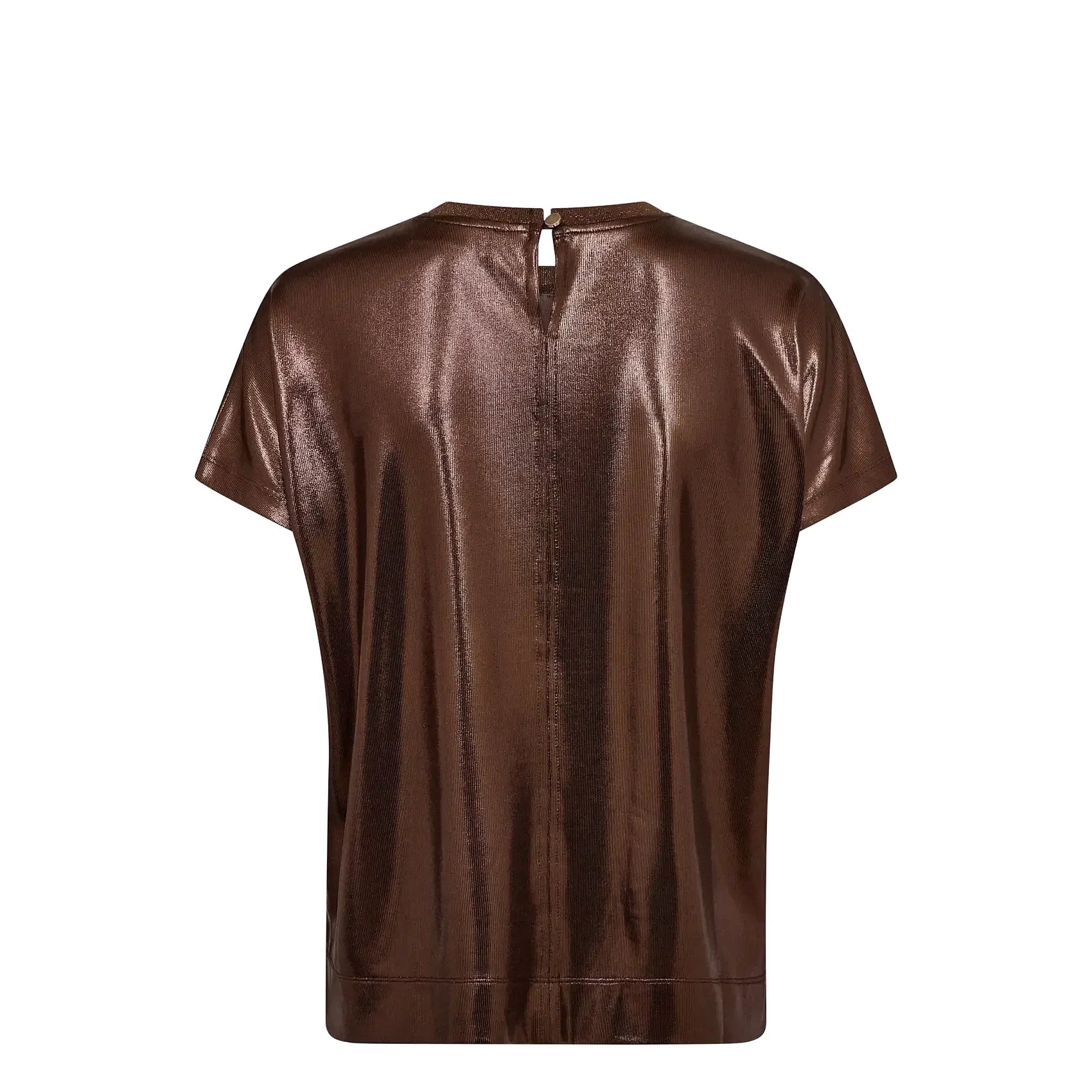 MMNivola O-neck Metallic Tee