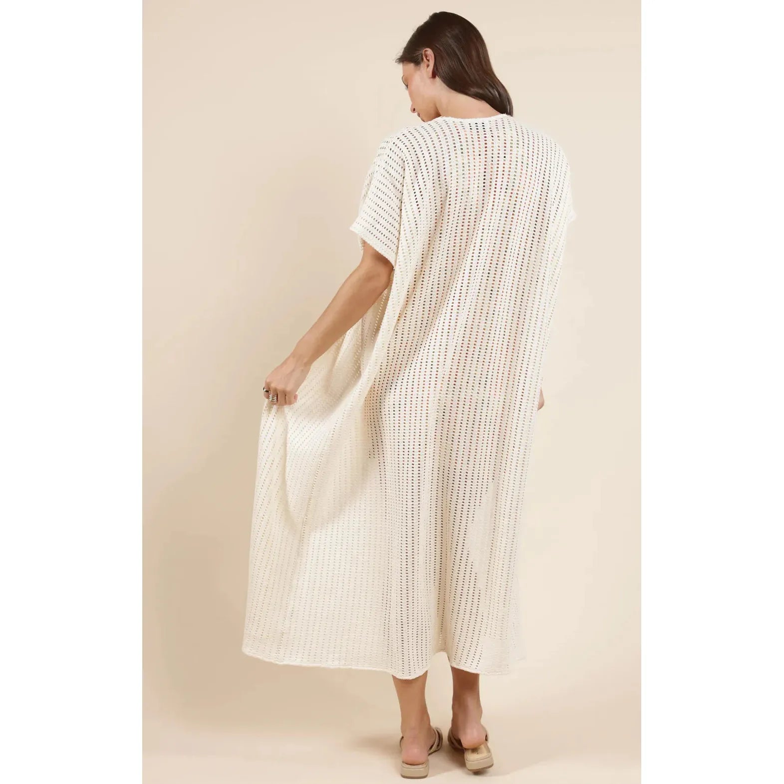 Cheese Board Short Sleeve Kimono