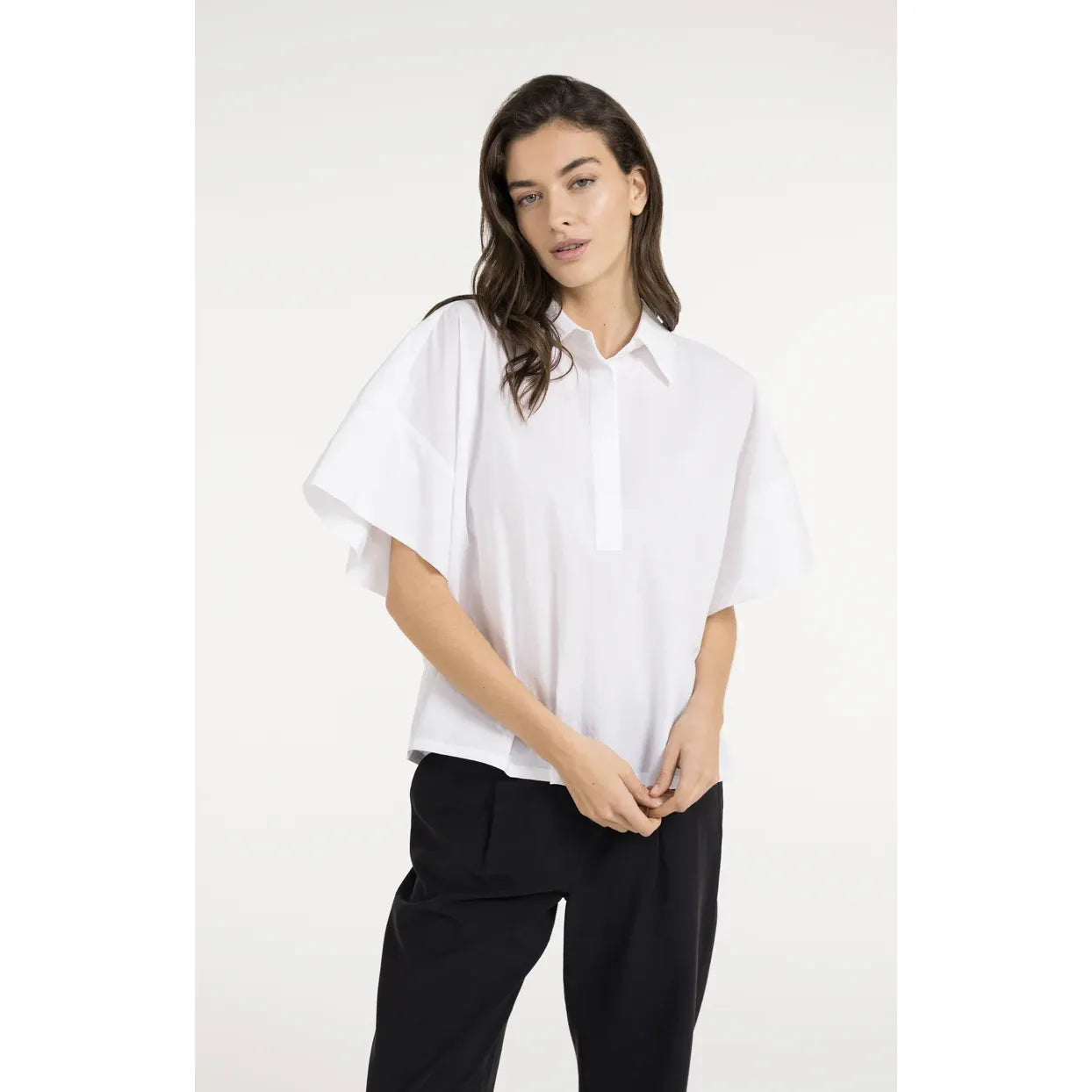 Blouse with Sleeve Detail