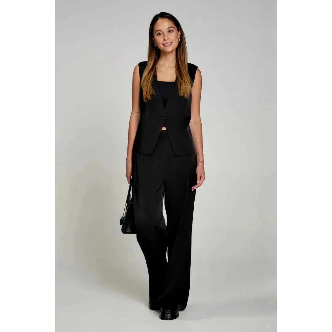 Suit Me Up Satin Vest