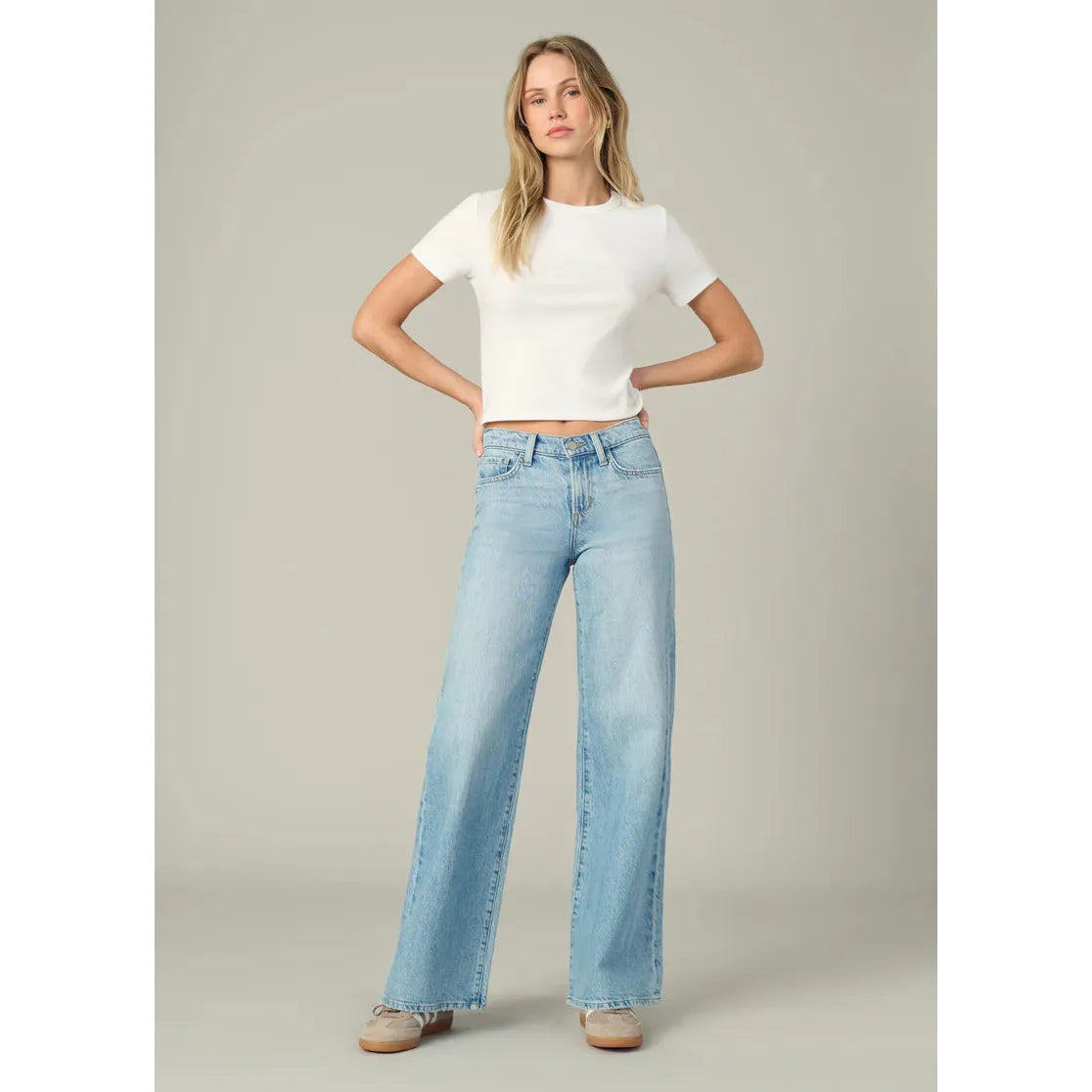 THE LOU LOU PETITE PETITE | LOW RISE WIDE LEG