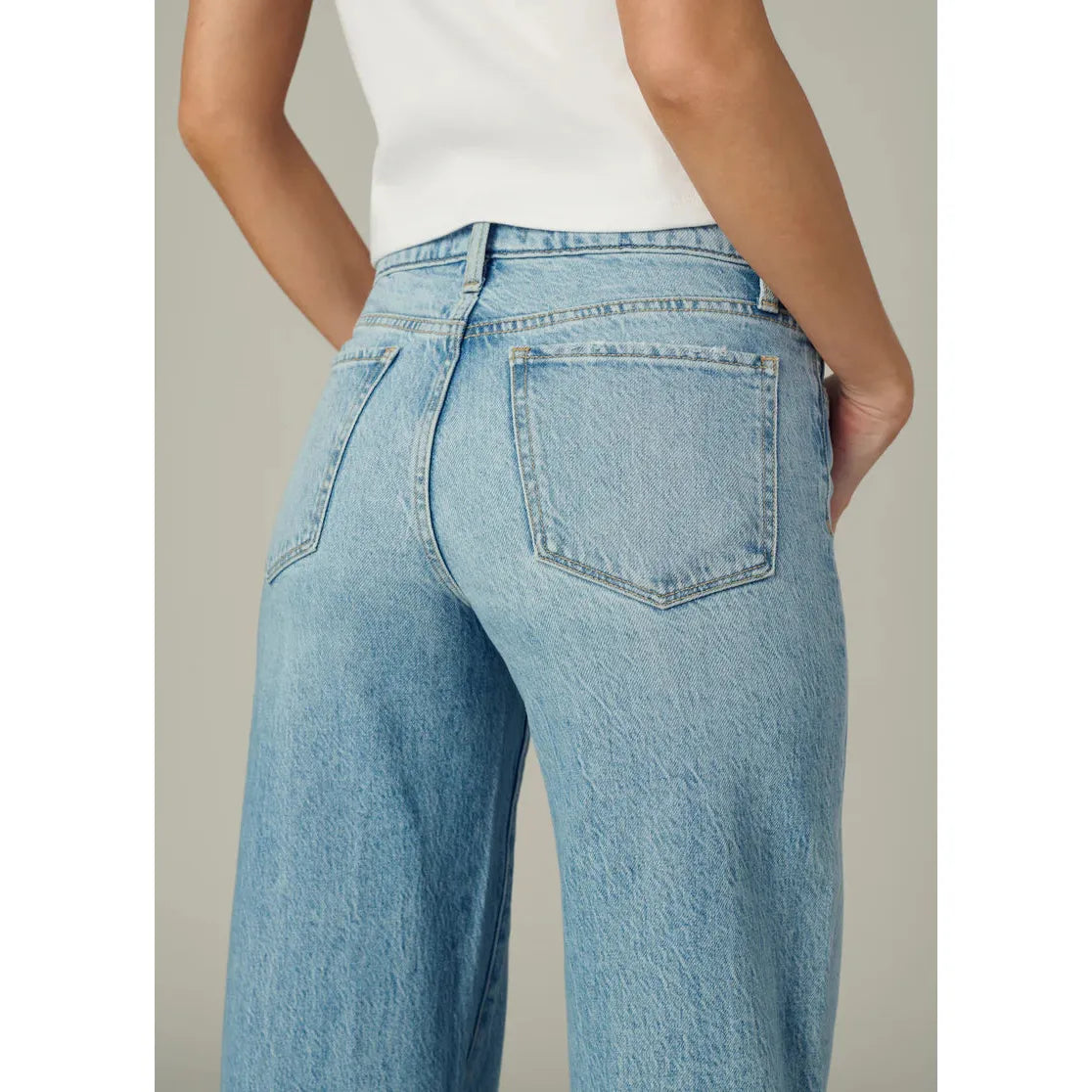 THE LOU LOU PETITE PETITE | LOW RISE WIDE LEG