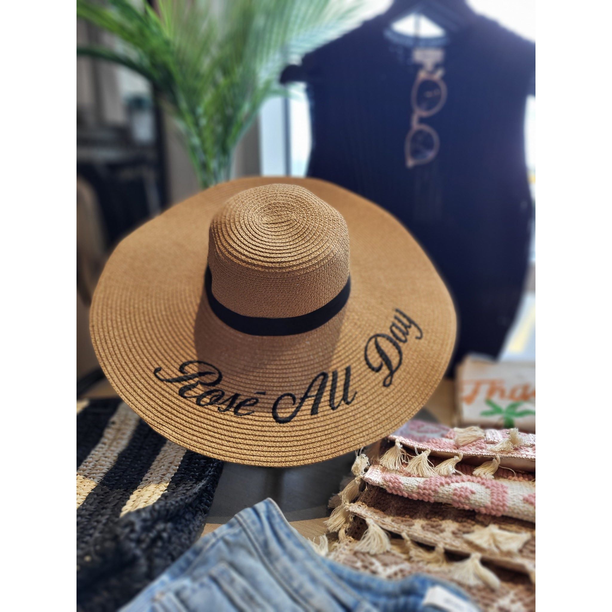 Rosé All Day Floppy Sun Hat