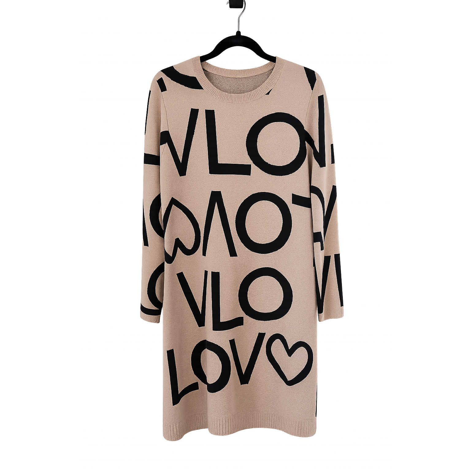 Caramel Love Sweater Dress