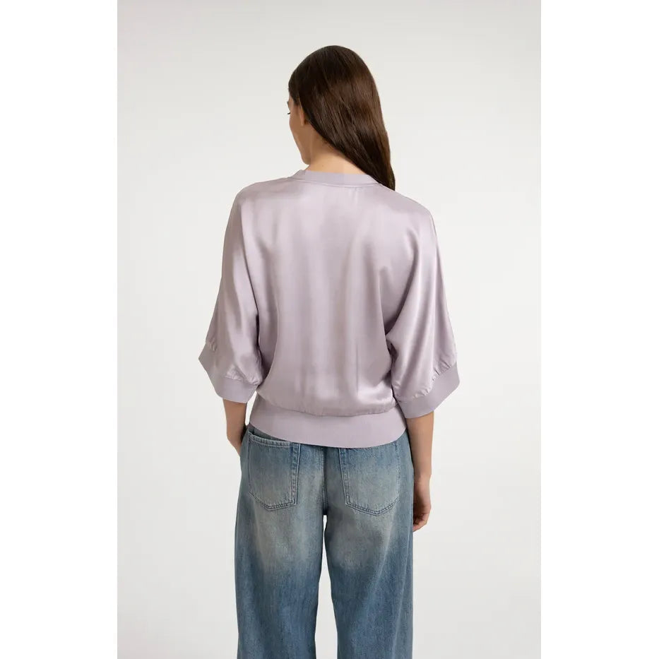 Iris Satin Cardigan