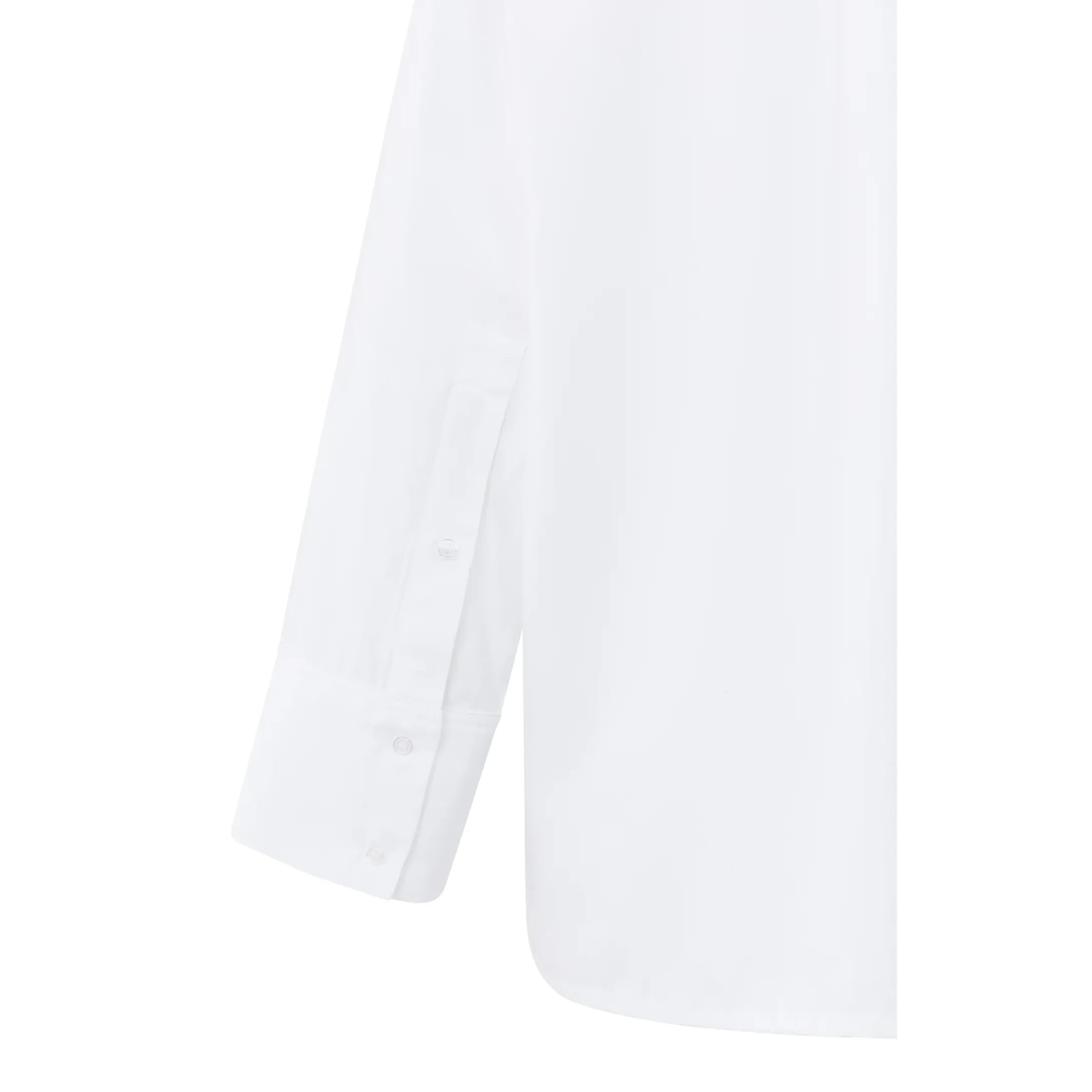 Soft oversized blouse with wide cuffs and chest pocket