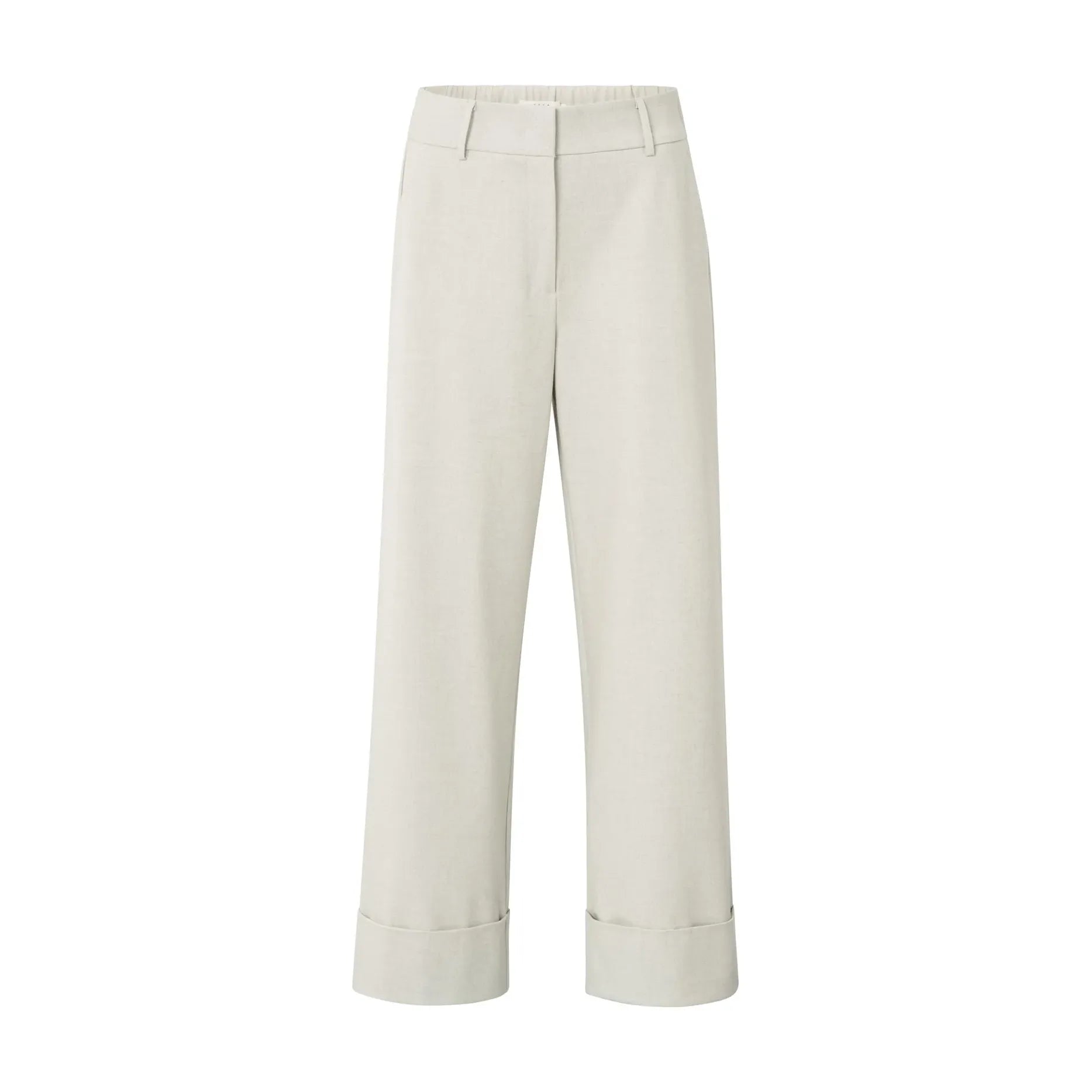 Soft structured Trousers with Big Turn-Ups
