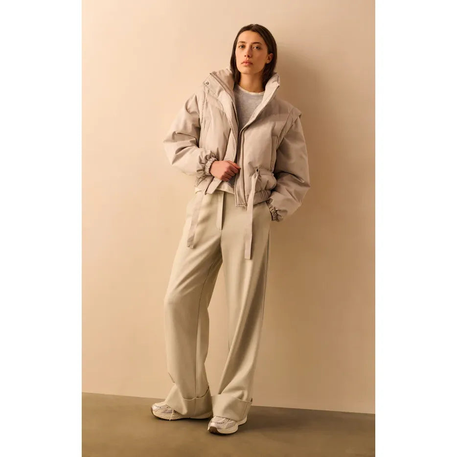Soft structured Trousers with Big Turn-Ups
