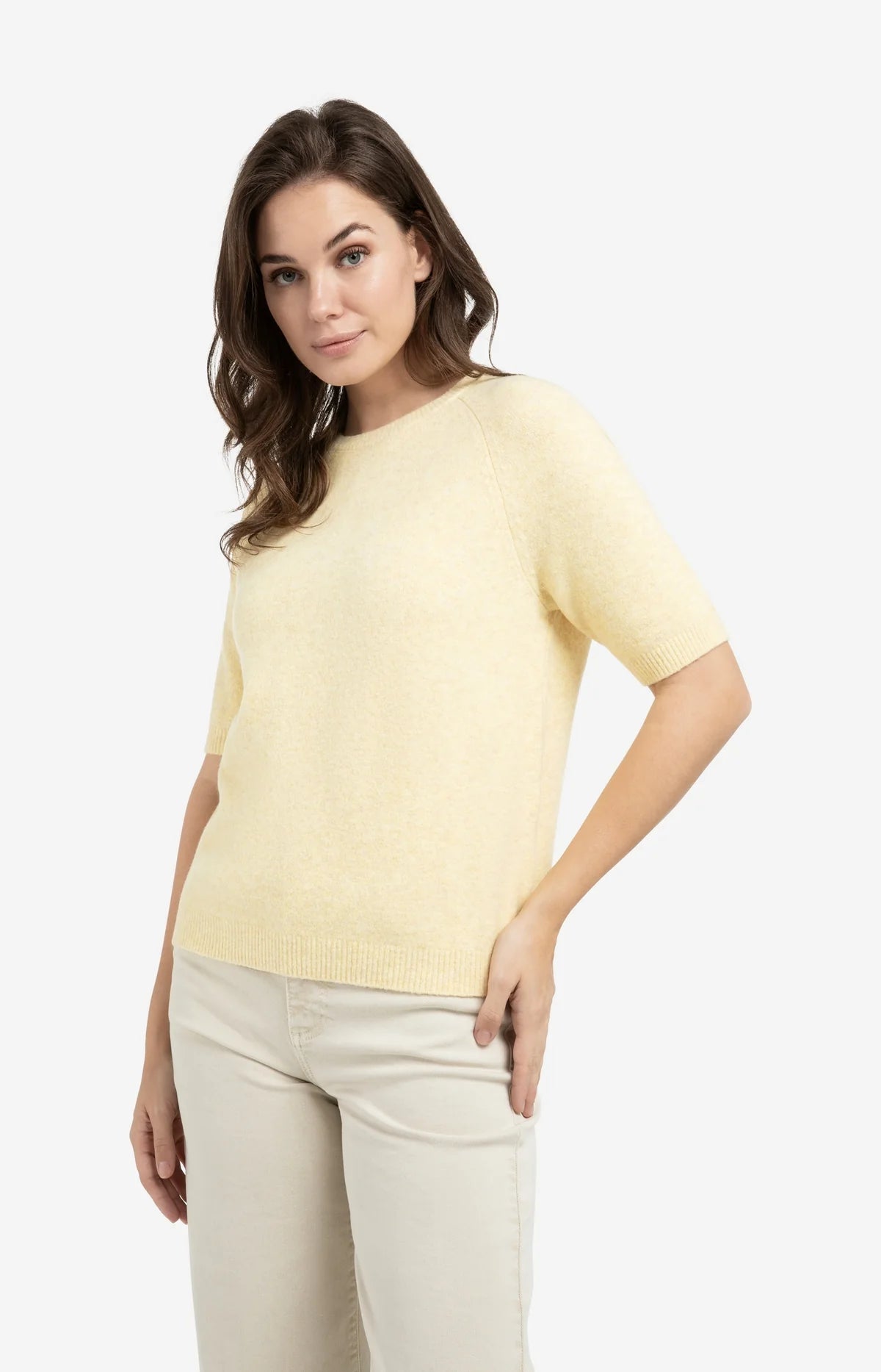 Raglan Short Sleeve Sweater