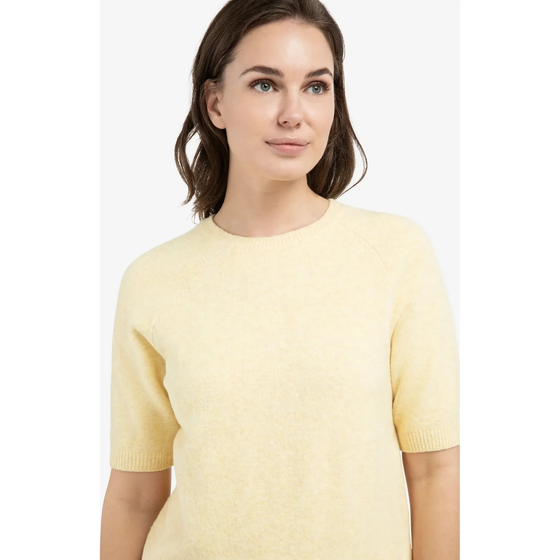 Raglan Short Sleeve Sweater