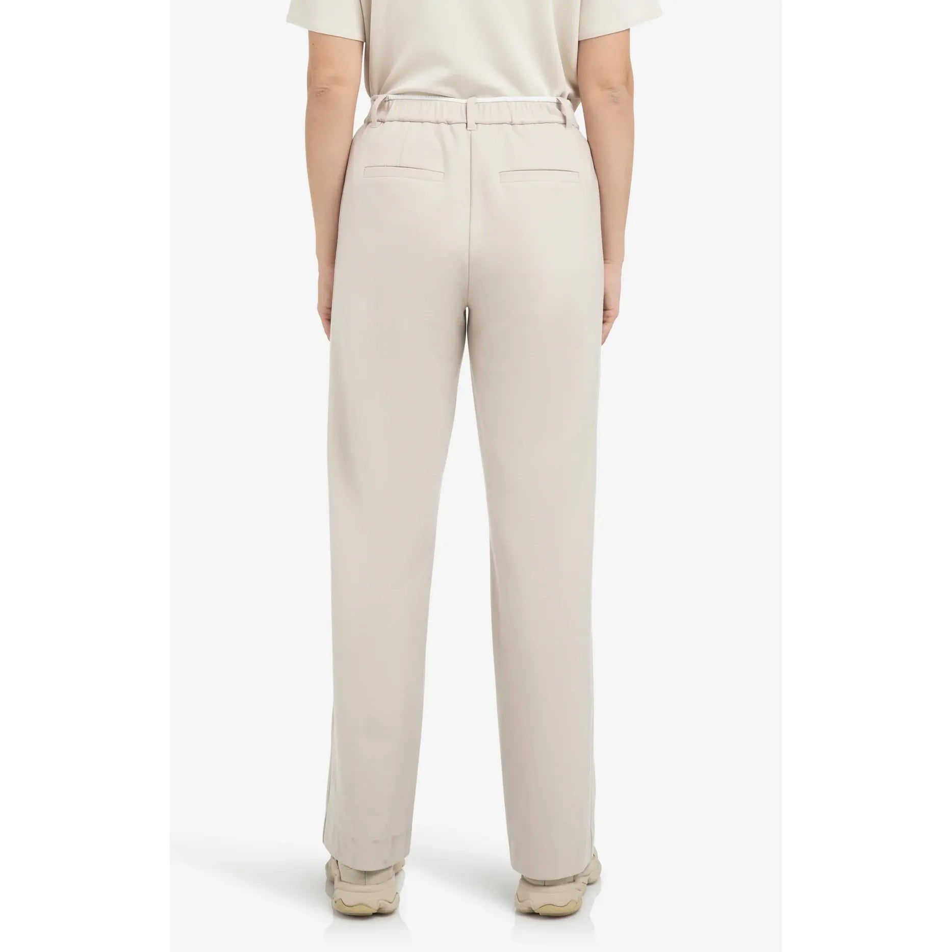 Soft Woven Wide Leg Trousers