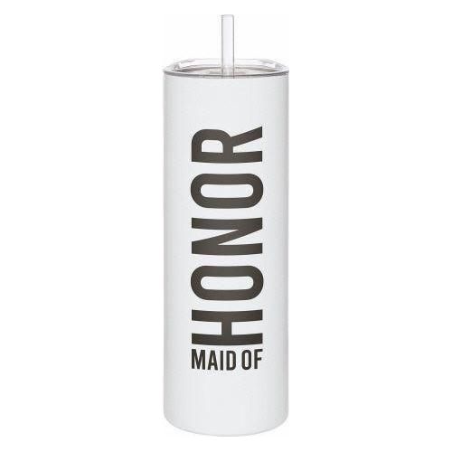 Maid of Honor Skinny Tumbler