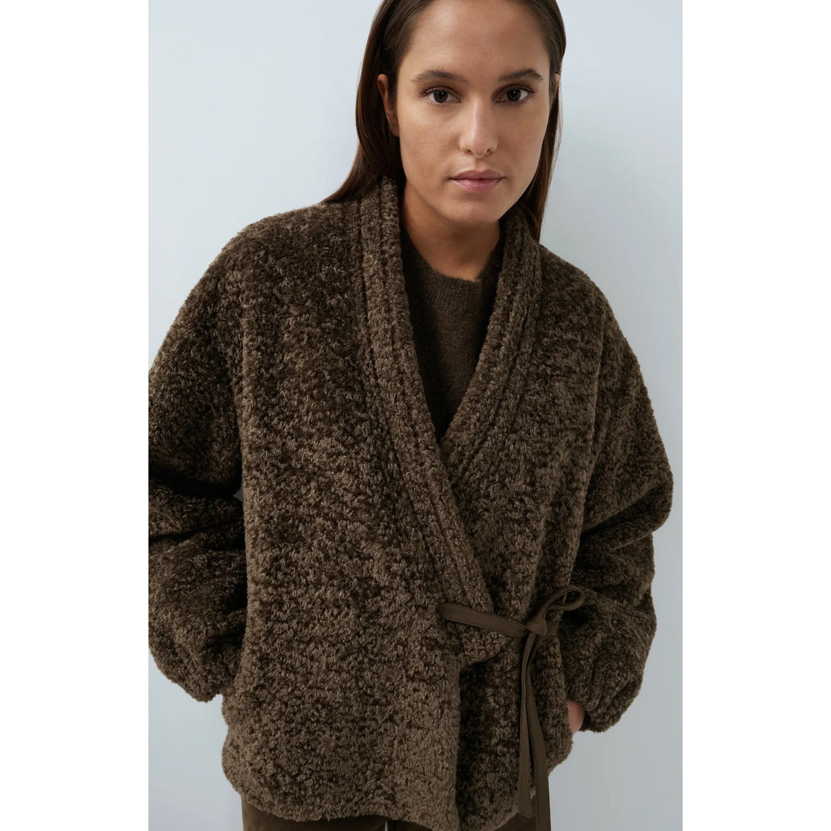 Teddy Wrap Jacket