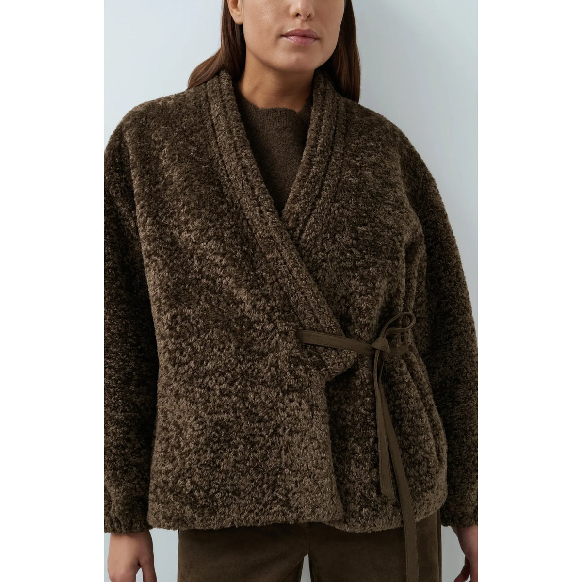 Teddy Wrap Jacket