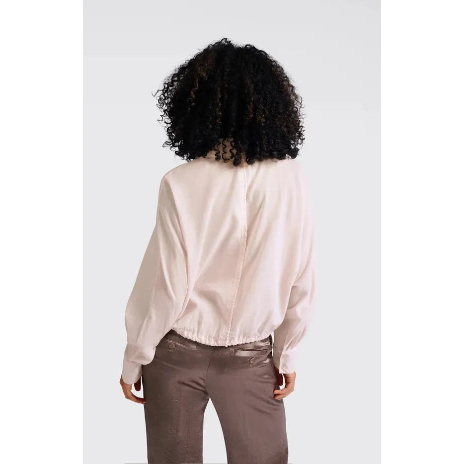 Blouse with Subtle Stitching Details
