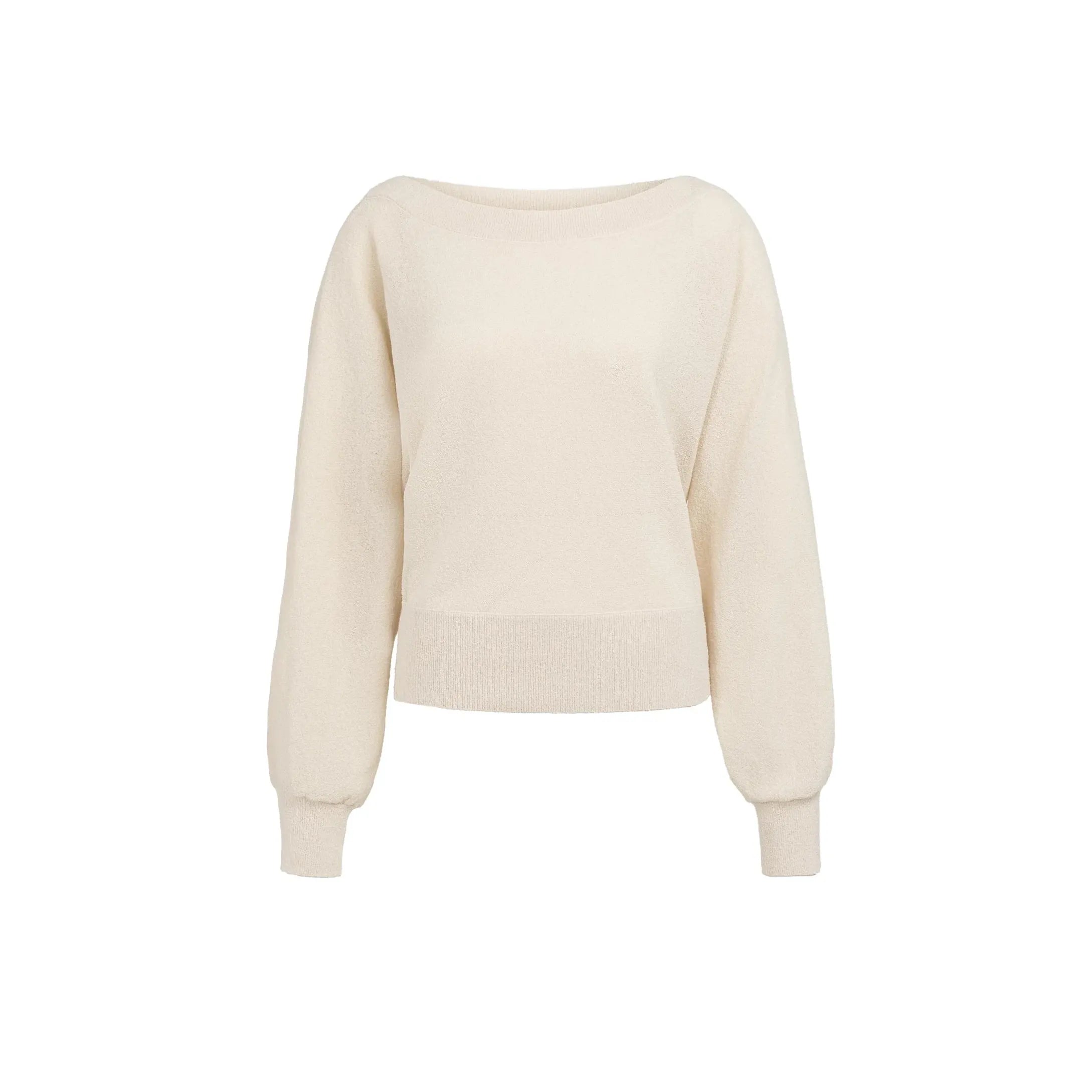 Batwing Towel Knit Sweater
