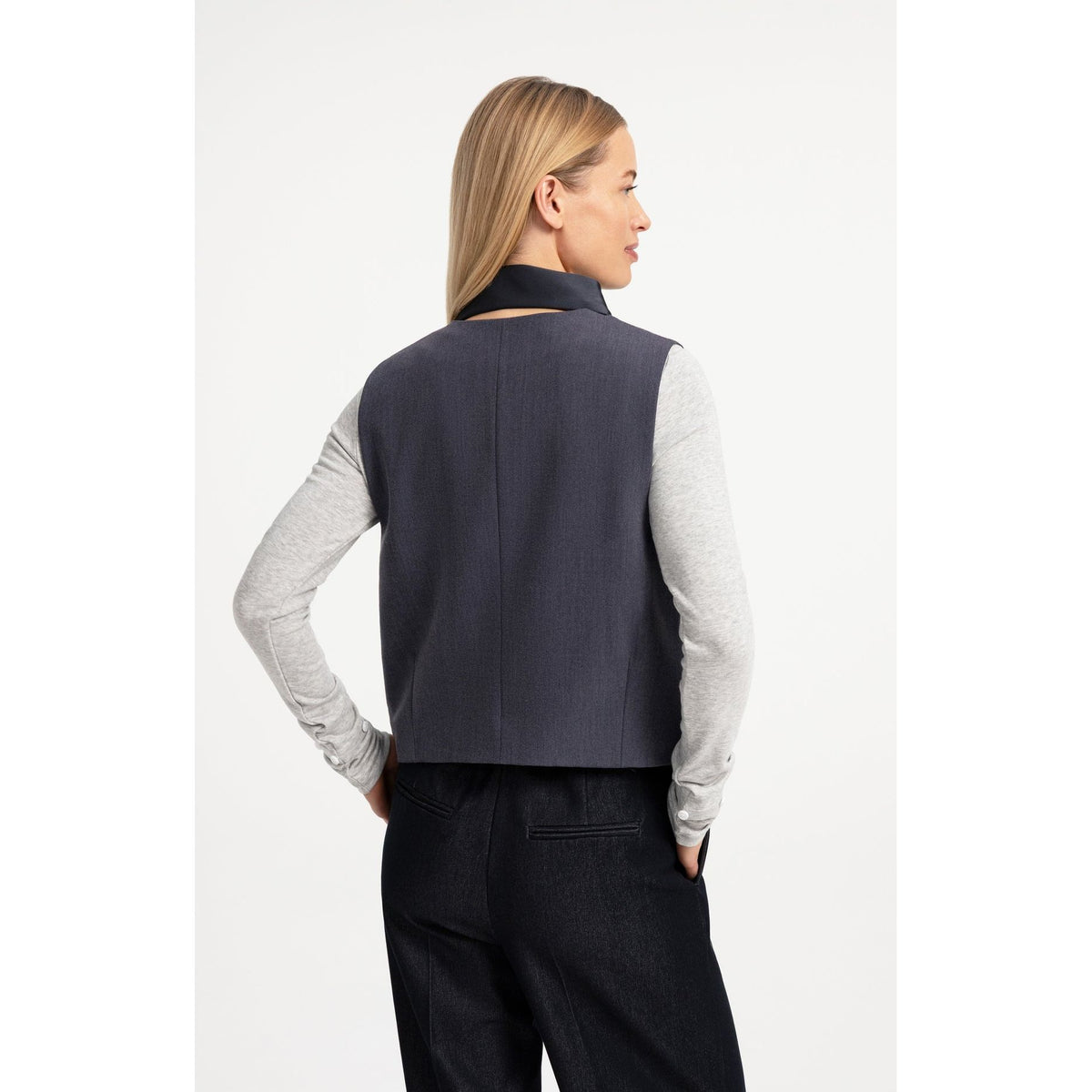Gilet with Satin Lapel