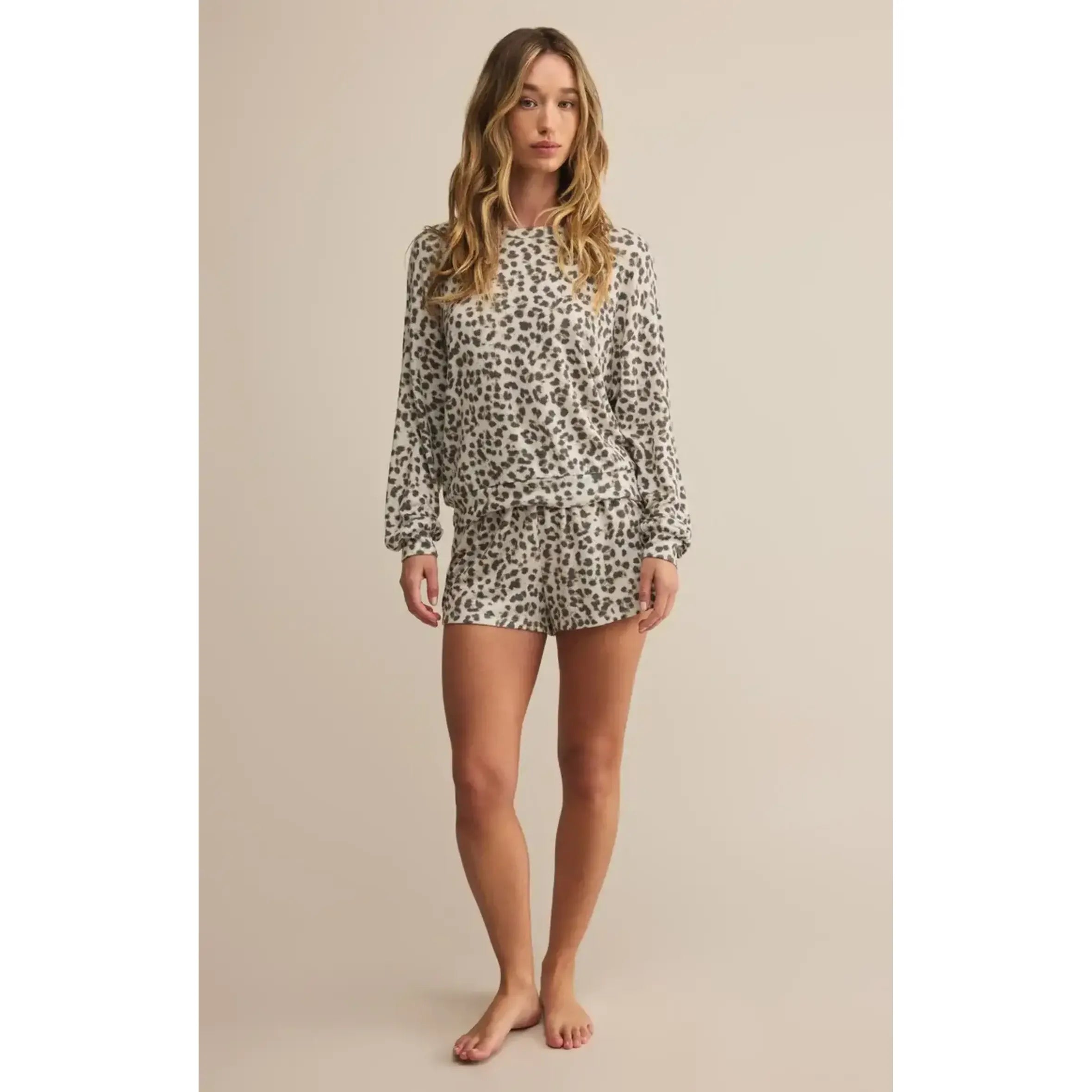 Luxe Leopard Long Sleeve Top