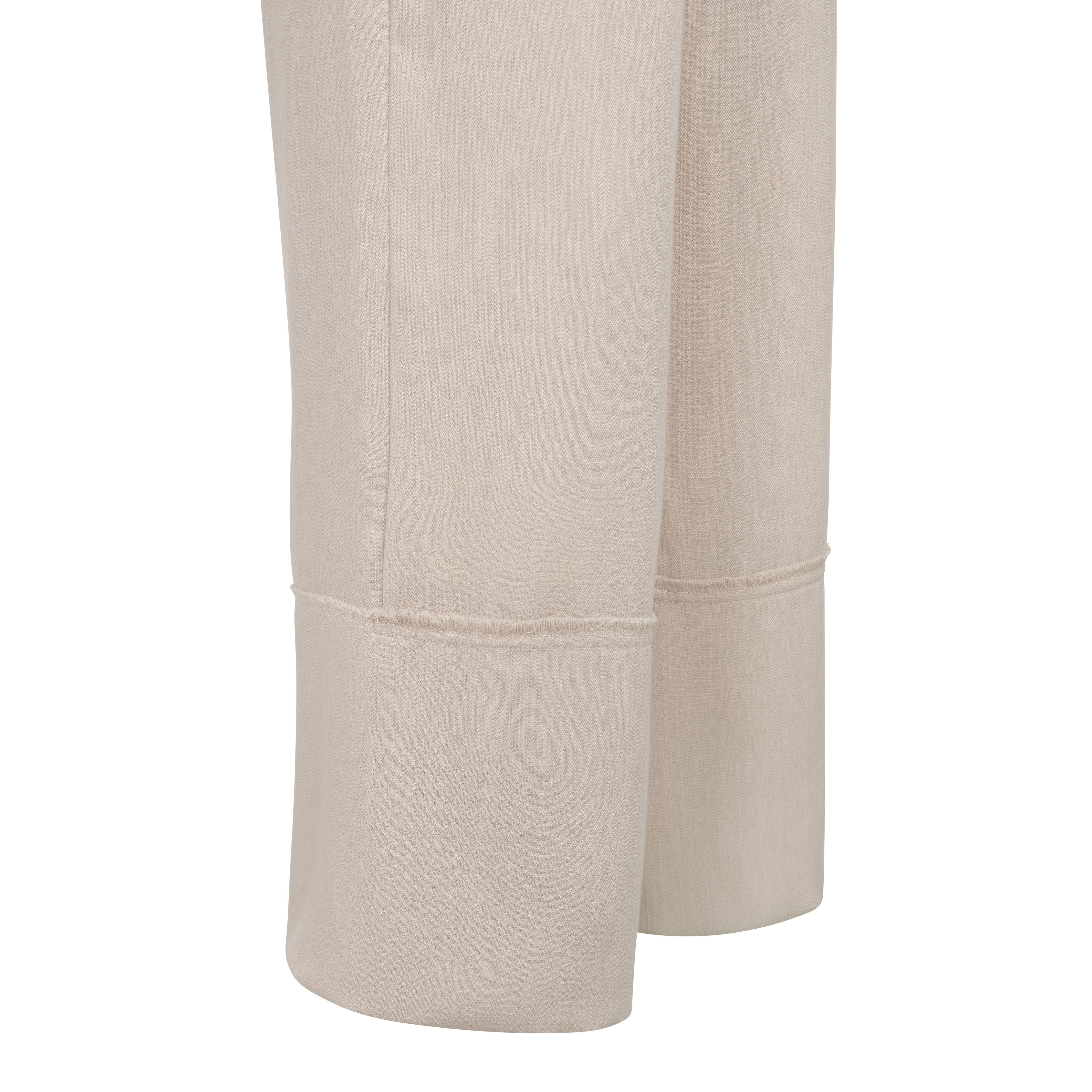 Fringe Linen Blend Trouser