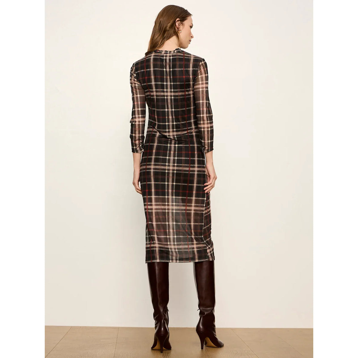 Easy Autumn Mesh Dress