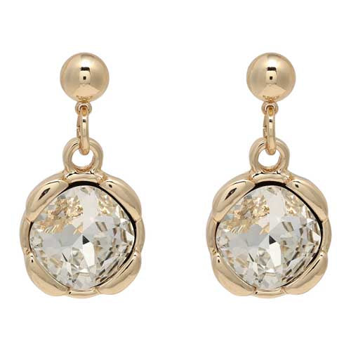 Merx 03-02462-1 Gold crystal Earring
