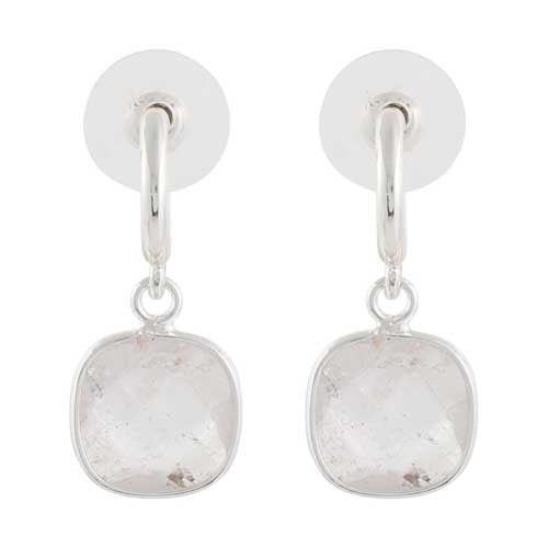 Merx 03-14375 Silver Semi-Precious Earrings