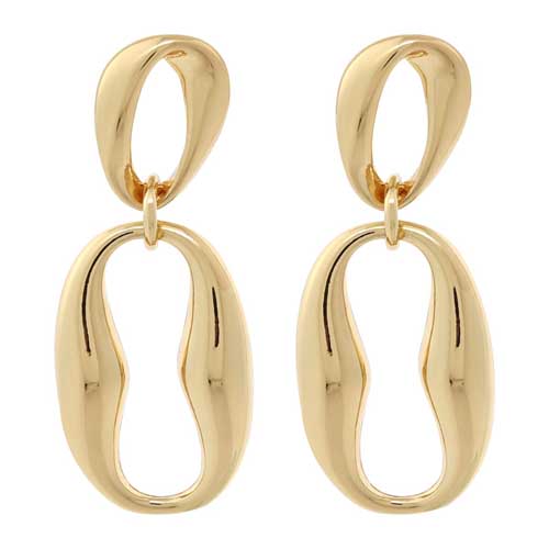 Merx 03-14455-1 Gold Earrings