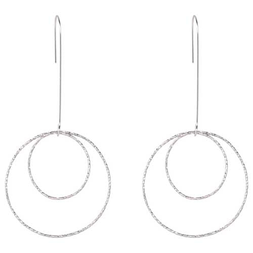 Merx 03-5742 Silver Earrings