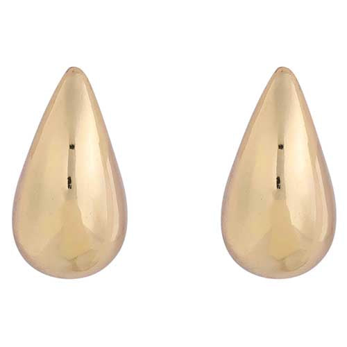 Merx 03-8248-02 Gold Teardrop Earrings