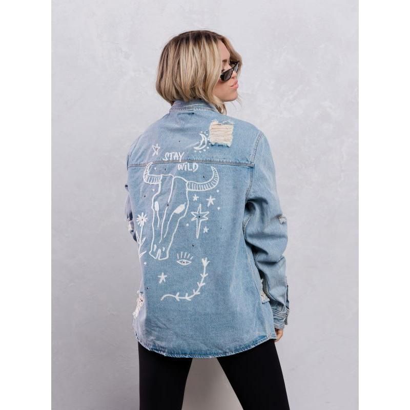 Stay Wild Denim Jacket