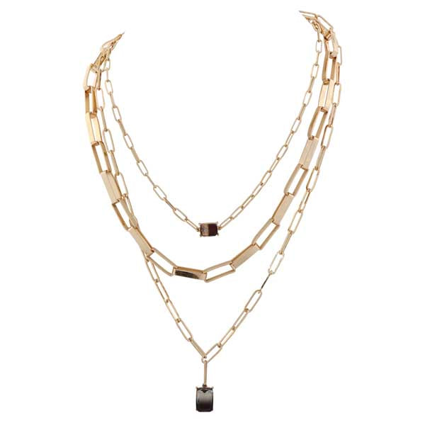 Merx 06-5879-1 Gold Layered Necklace