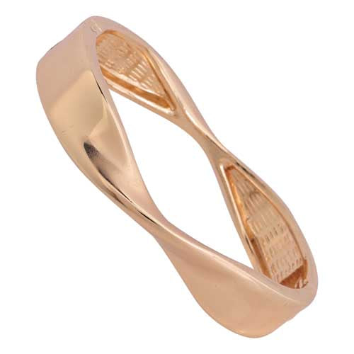 Merx 72-14274-1 Twisted Metal Bracelet Gold
