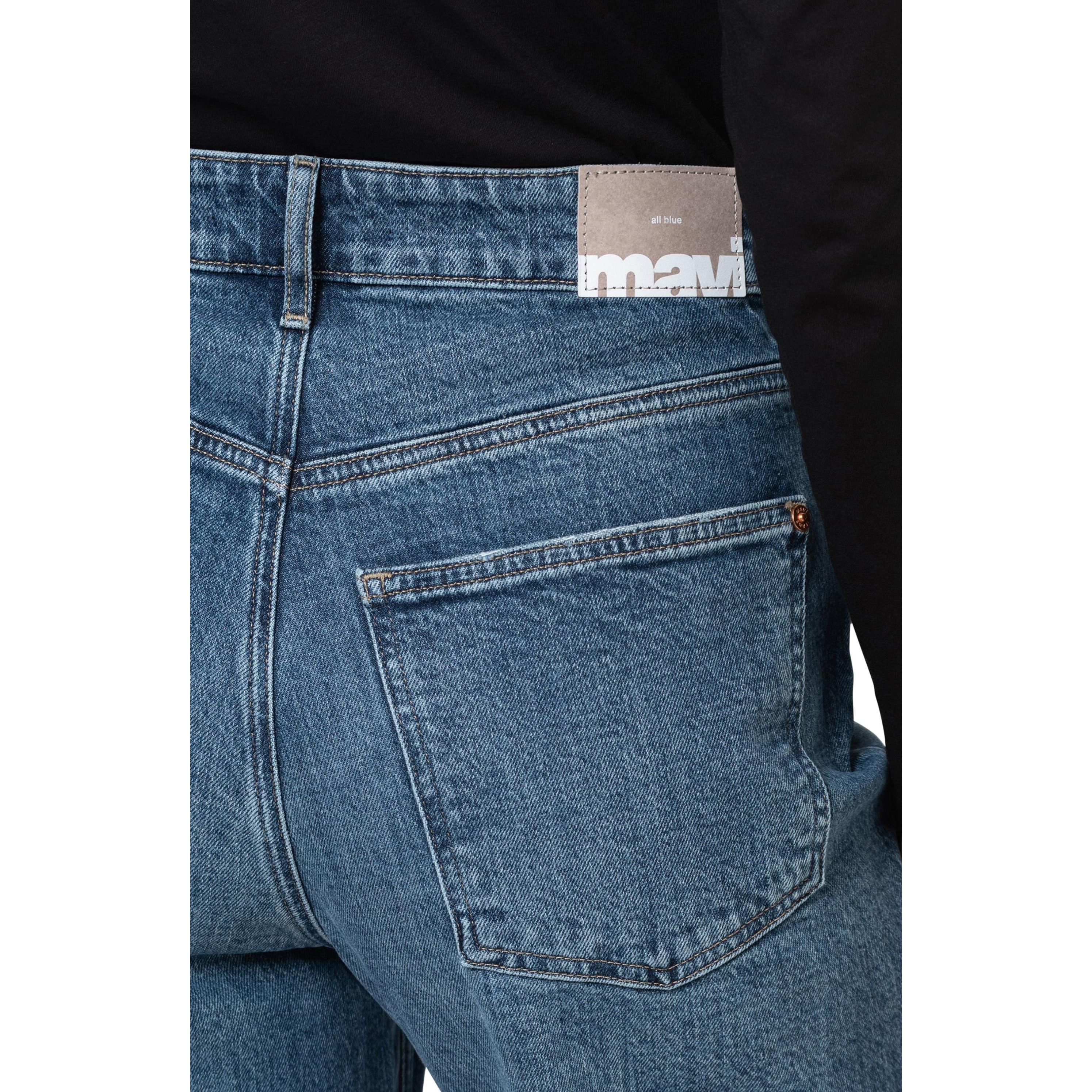 Sandra Mid Brushed Cuffed Jeans