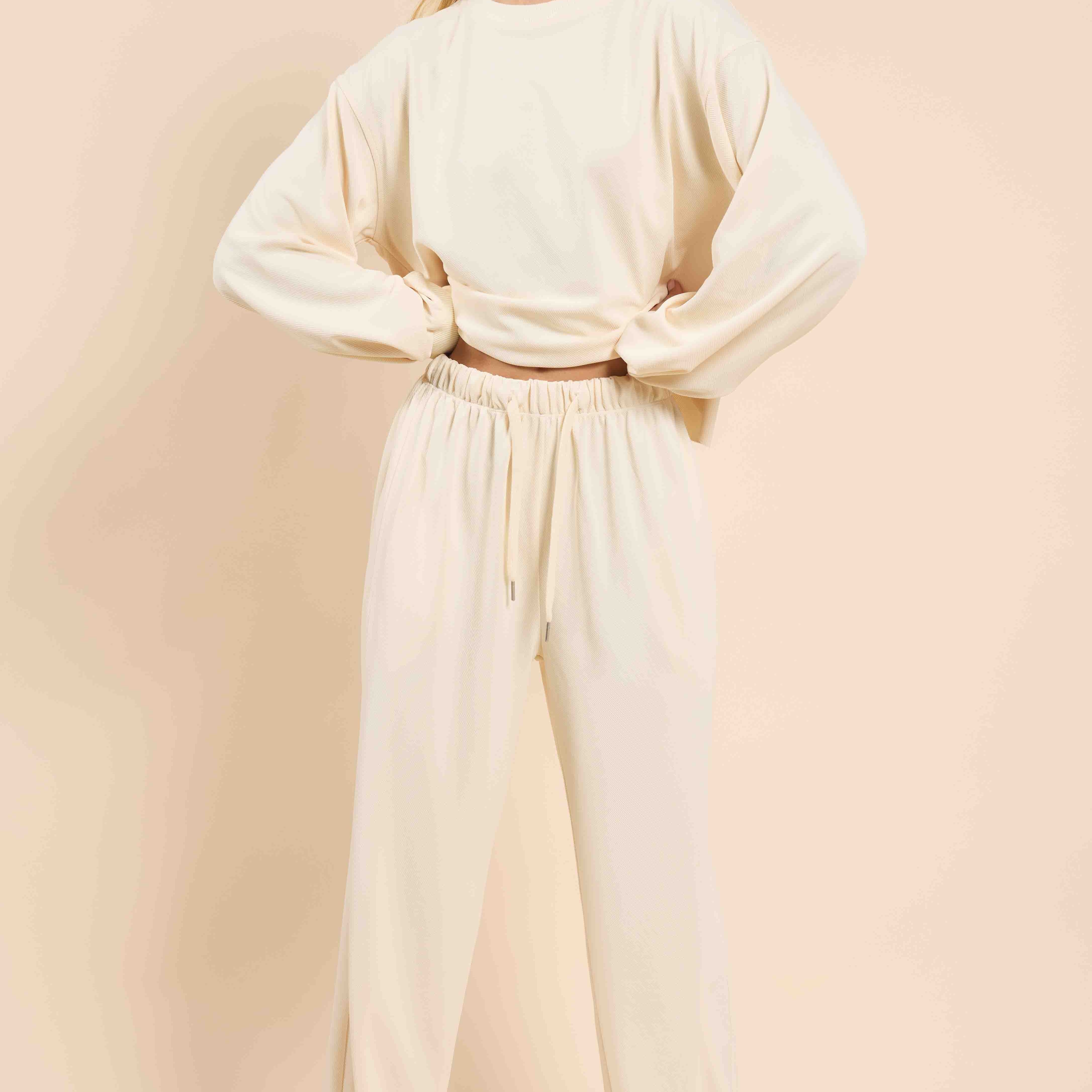 Noise Drawstring Wide Leg Pants