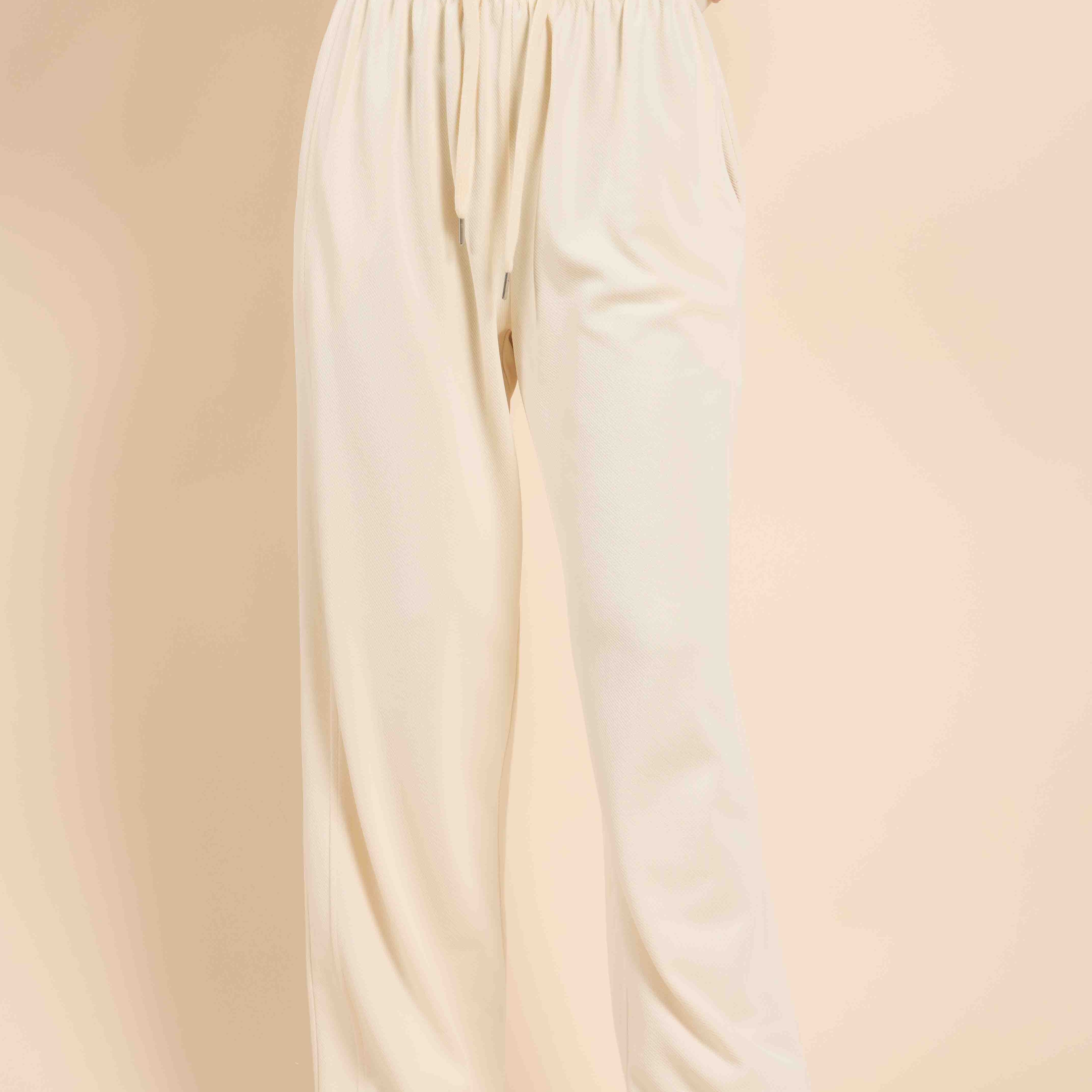 Noise Drawstring Wide Leg Pants