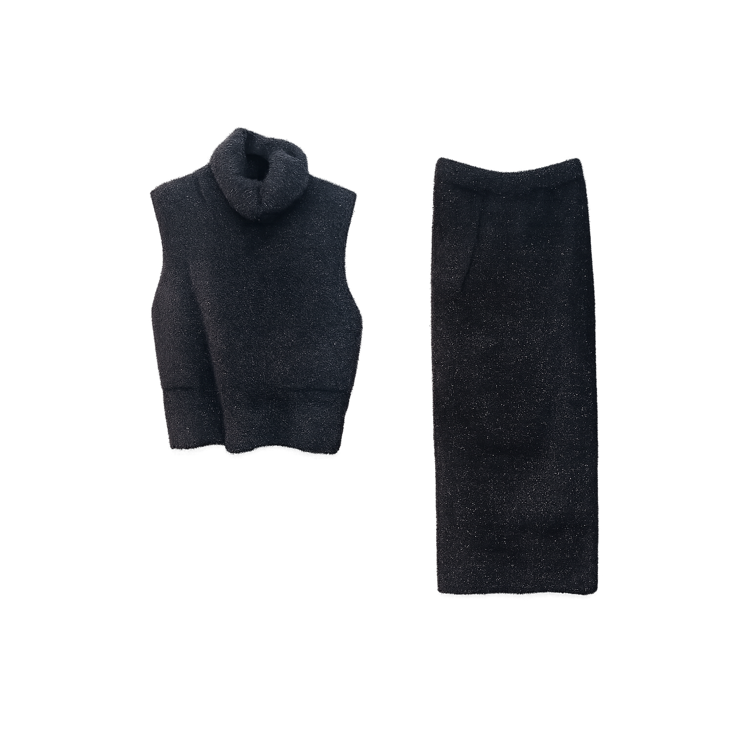 Indie Turtleneck Tank Sweater