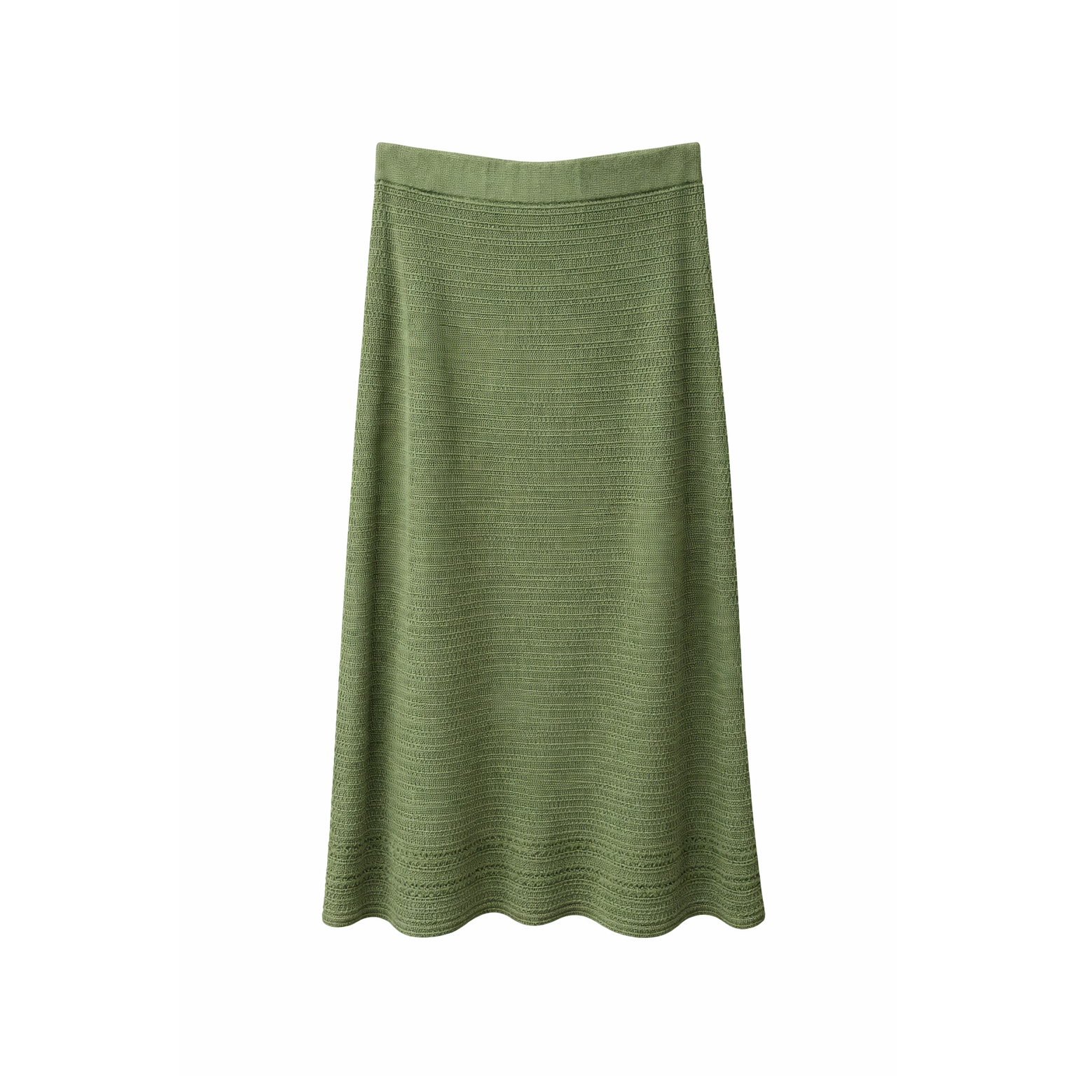 Olive Grove Knit Skirt