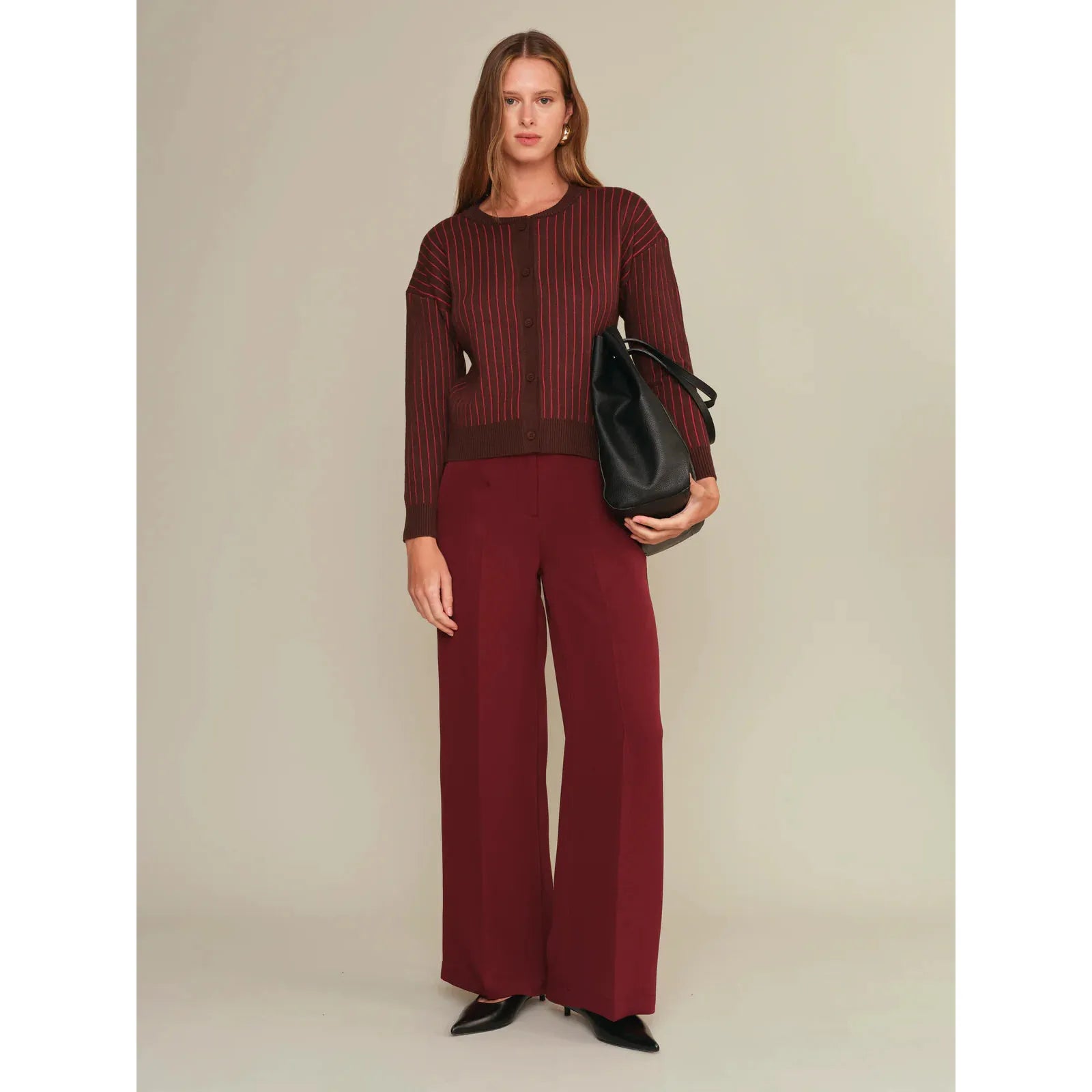 Alex Pants | Burgundy