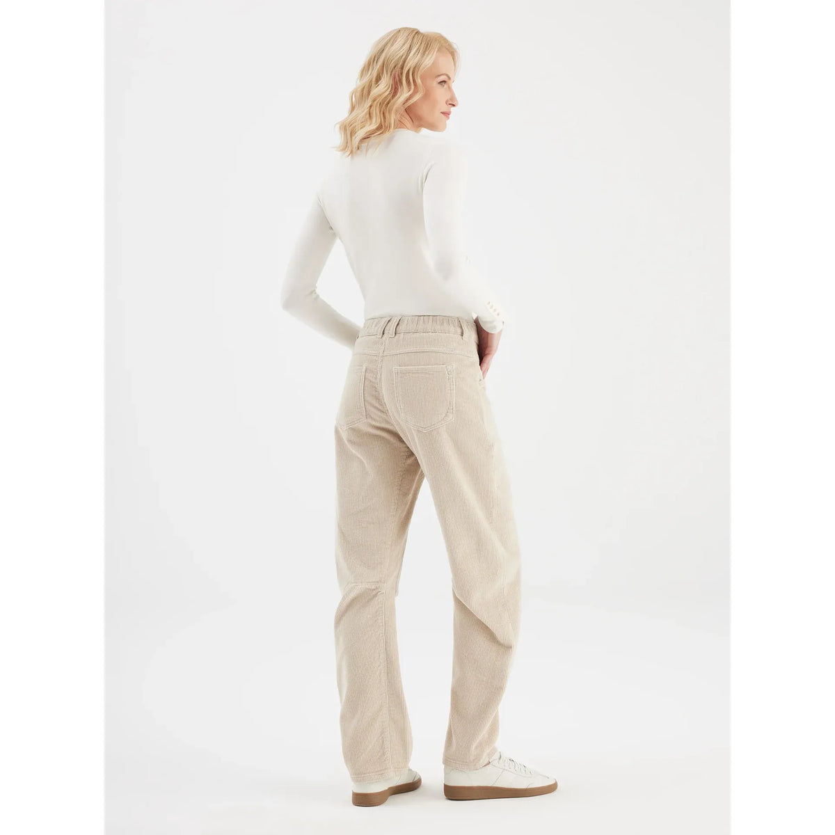 Selena Drop Crotch Patch Pocket Cords