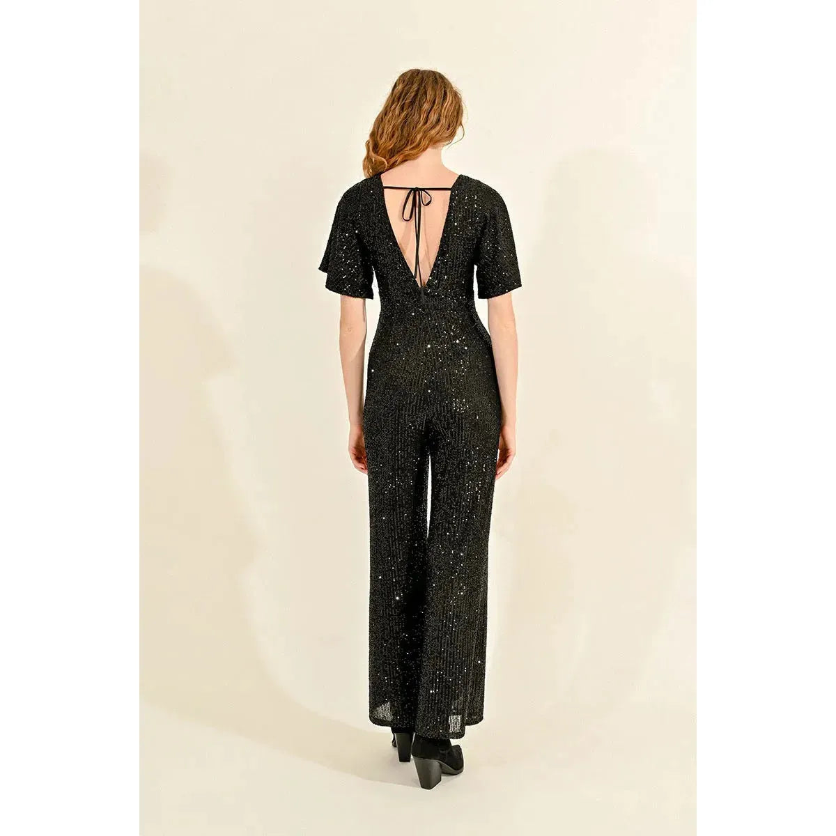 Midnight Glam Sequin Jumpsuit