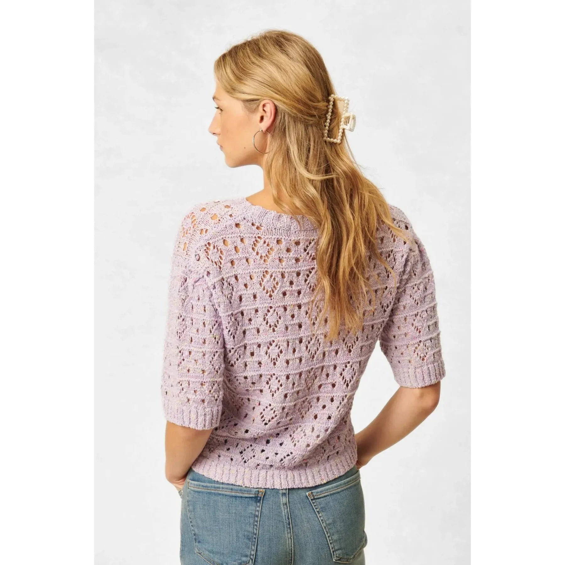 Saint Knit Top | Hazy Lilac