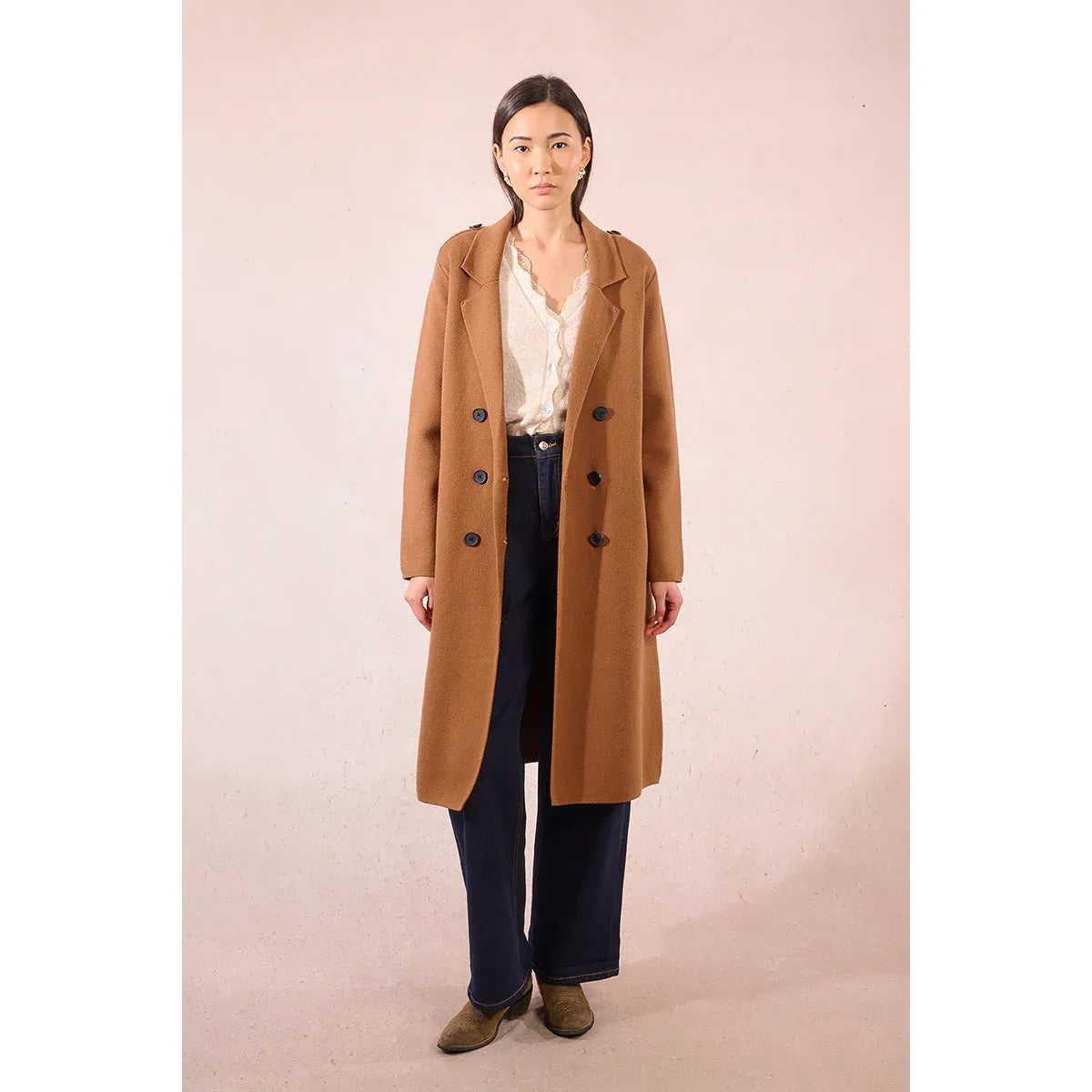 Marlowe Double-Breasted Coat