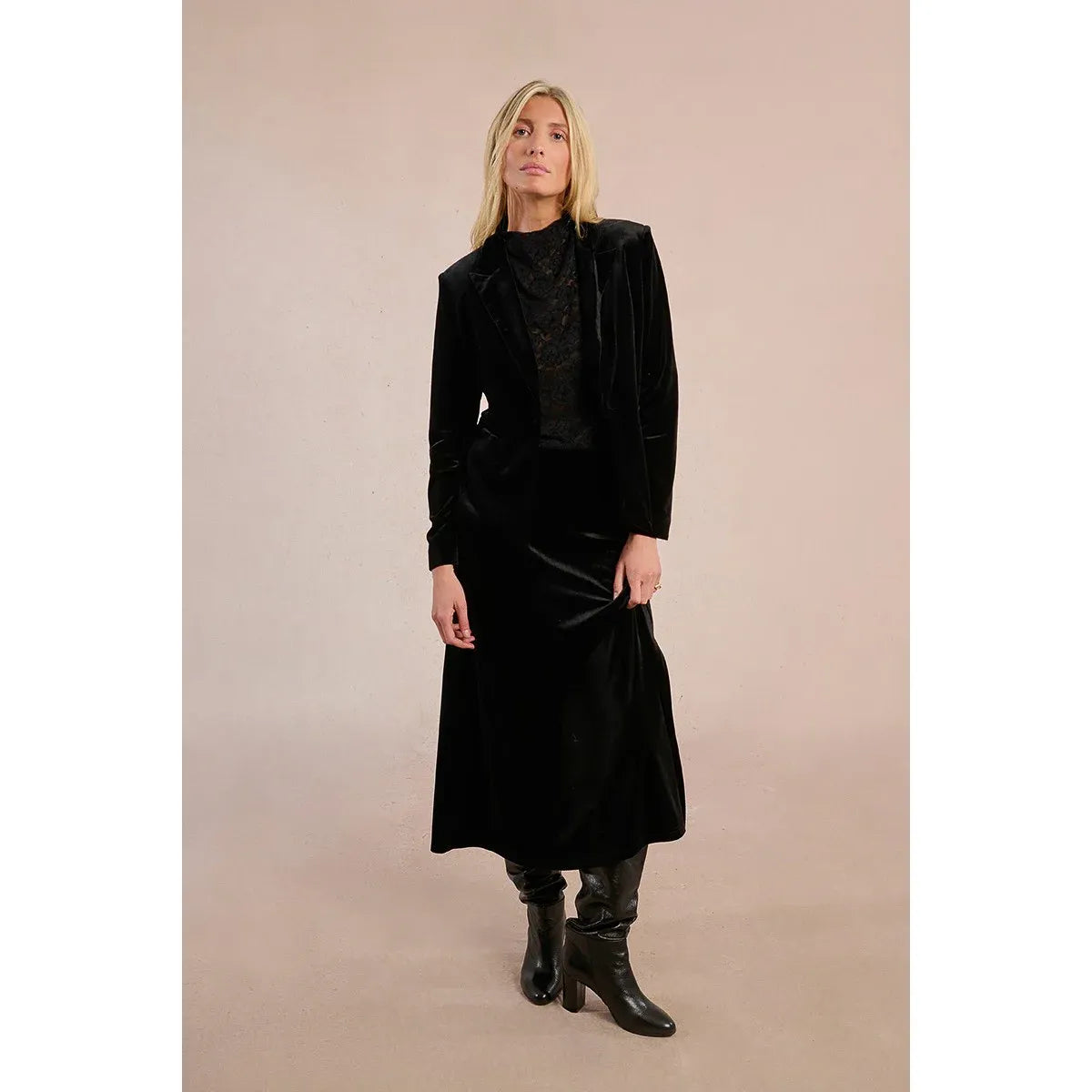 Valentina Velvet Skirt