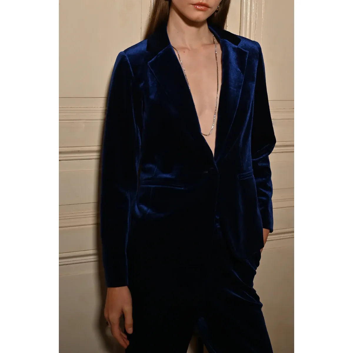 The Indigo Luxe Blazer