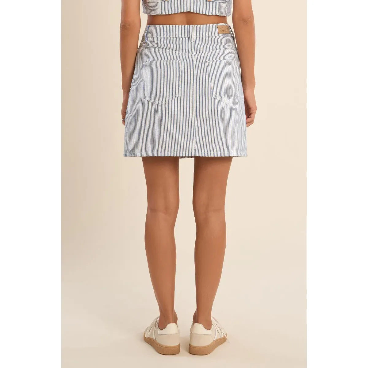 Seaside Stripe Mini Skirt